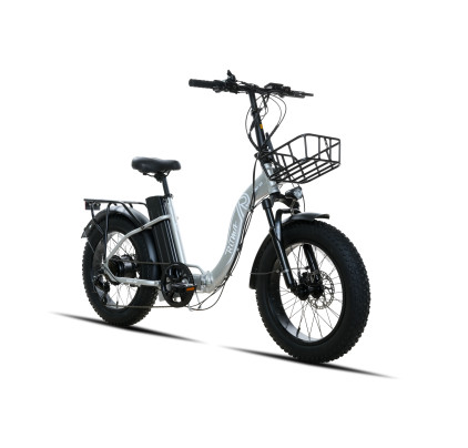 Электровелосипед Ritma PONY серебристый глянец 2025